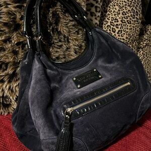 vintage kate spade new york suede